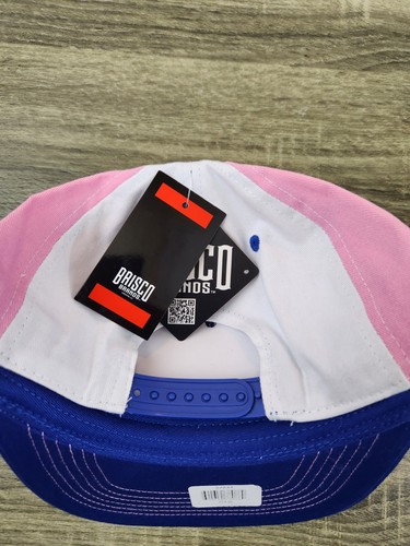 Brisco Brands Dijes Blow Pop Sucker Rosa Azul Ajustable Snapback Gorra Sombrero NUEVO - Imagen 2 de 4