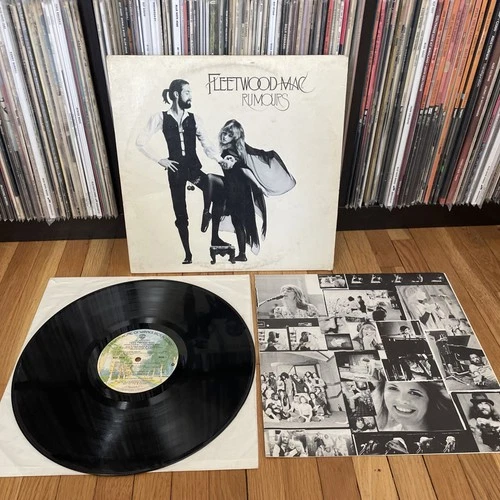 Fleetwood Mac Rumours LP 1977 1st Winchester Pressing BSK 3010 Textured Cover