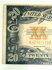 1922 $20 Gold Certificate Fr.1187- PCGS Very Fine 25 "BEAUTIFUL BILL" — photo 2