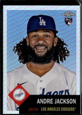 2022 Topps Chrome Platinum Anniversary #391 Andre Jackson Refractor