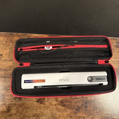 Epson RapidReceipt RR-70W Wireless Portable Document Scanner   Wi-Fi with case
