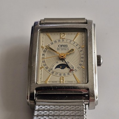 Oris Pointer Date Mondphase Automatik Herren Armbanduhr Ref B7460