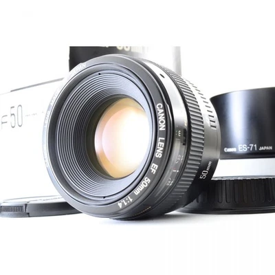 Pare-soleil Canon EF 50mm f/1.4 USM Standard AF Prime *Excellent+5* #5867 - Photo 1/4
