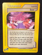 Seer 133/147 Aquapolis Pokemon Card LP-NM