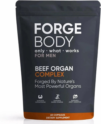 #ad Forgebody Beef Organ Complex Capsules Grass Fed amp; Pasture Raised Total Body W $42.99