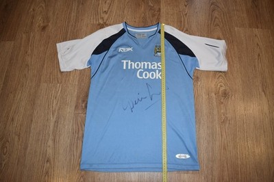 MANCHESTER CITY REEBOK 2006/2007 FOOTBALL HOME JERSEY SIZE L