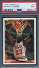 MICHAEL JORDAN 1992-93 TOPPS GOLD PSA 9 MINT CARD #23!  PSA 10 = $2000!