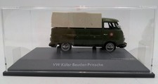 Schuco 1/43 VW Kafer Beutler-Pritsche PTT 500 Green And White Emergency Car EX