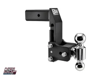 B&W TS20066BMP Tow & Stow Dual-Ball Hitch – 7″ Drop / 7.5″ Rise