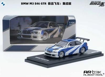 AR BOX BMW M3 GTR - Need for Speed - silver / blue - ARBox 1:64