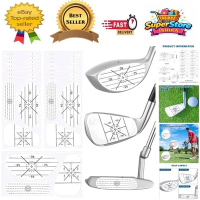 Golf Schwung Genauigkeit Verbesserung - 120/360 Stck Impact Tape Set mit Analysewerkzeug