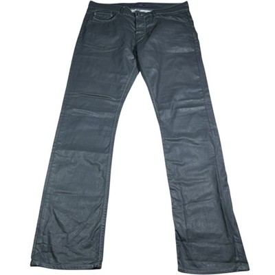 Ted Baker Jeans Herren 36 W 34 L blau beschichtet Wachsoptik Denim gerade verzinnt Sardinen