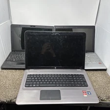 Laptop Computer Lot of 3 FOR PARTS OR REPAIR UNTESTED
