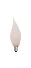 B&P Lamp® E12 Candelabra Base Flicker Flame Bulb with Silicone Tip