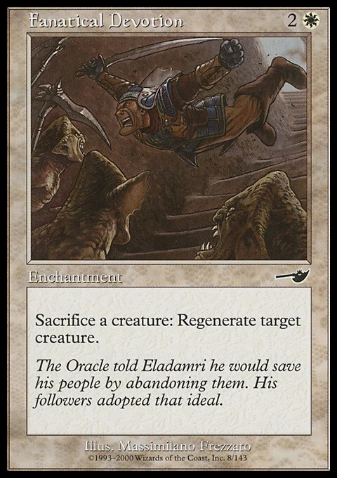MTG Magic the Gathering Fanatical Devotion (8/143) Nemesis LP