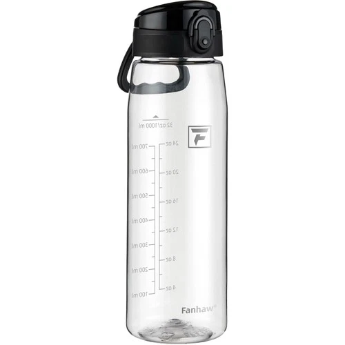 32 oz Tritan Water Bottle with Chug Lid - Clear, BPA-Free, Lightweight, Wide ... - Picture 1 of 8