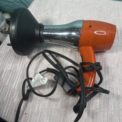 CHI Deep Brilliance Hair Dryer - Orange #GFDB05