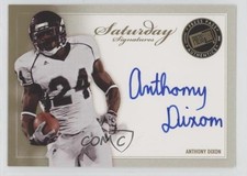 2010 Press Pass Saturday Signatures Anthony Dixon #SS-AD Auto 12hh