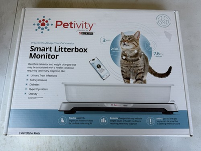 #ad #ad Purina Petivity Smart Litter Box Monitor Cat Weight Scale Health Tracker App $49.99