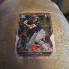 2023 Bowman Chrome BCP-105 Juan Chacon Boston Red Sox Baseball Card