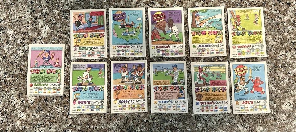 11 tarjetas de béisbol Topps Kids 1992 Foto 2 de 2