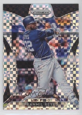 2019 Panini Prizm Plaid Power Prizm 66/75 Franmil Reyes #43 0q3