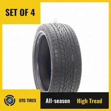 Set Of 4 Used 27545r22 Continental Crosscontact Lx20 108v - 10.532