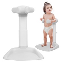 Baby Standing Shower Support Foldable Bath Stand Adjustable for 6 36 Months