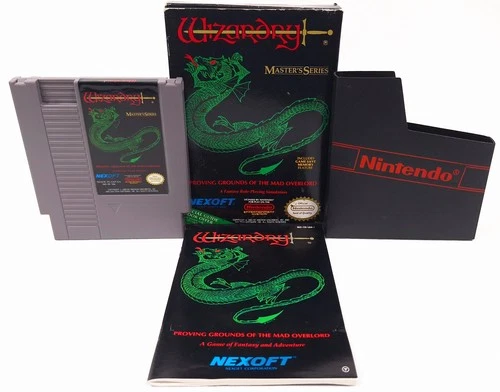 Wizardry: Proving Grounds of the Mad Overlord (Nintendo NES, 1990) CIB (I-19981)