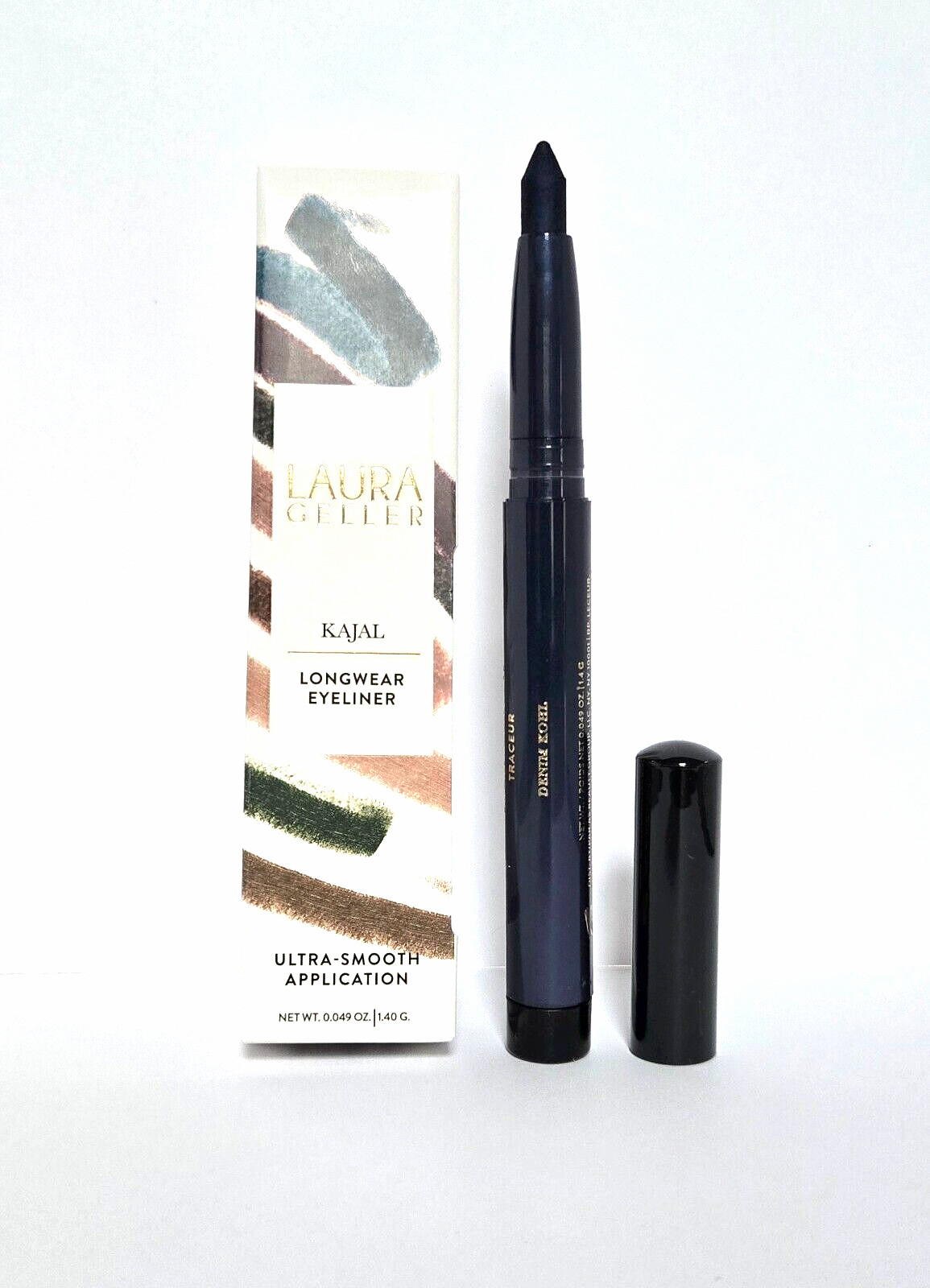 LAURA GELLER KAJAL LONGWEAR EYELINER in DENIM KOHL - 1.4 g (FULL SIZE) BOXED