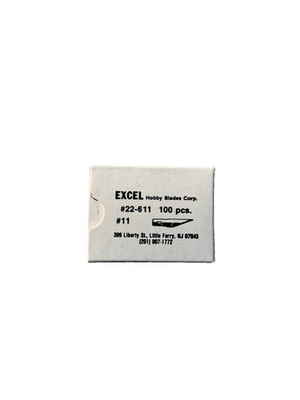 #ad New Excel Blades No 11 Double Honed Blade 100pk 22611 FREE SHIPPING $29.99