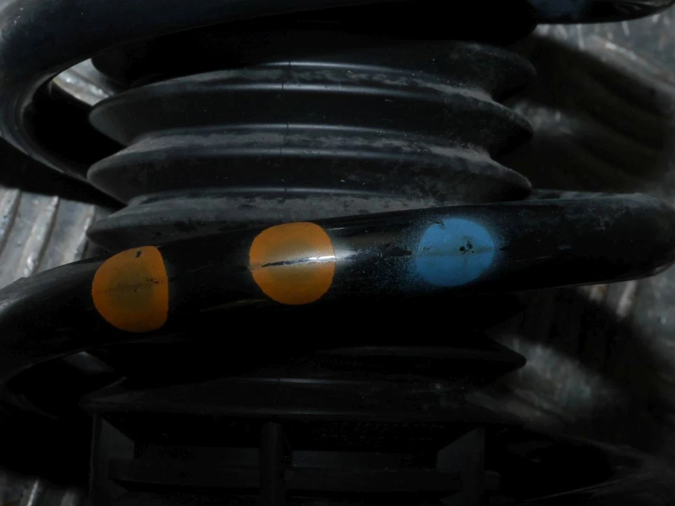 Federbein rechts vorn 97034304504 PORSCHE PANAMERA (970) 3.0 D - Bild 3 von 4