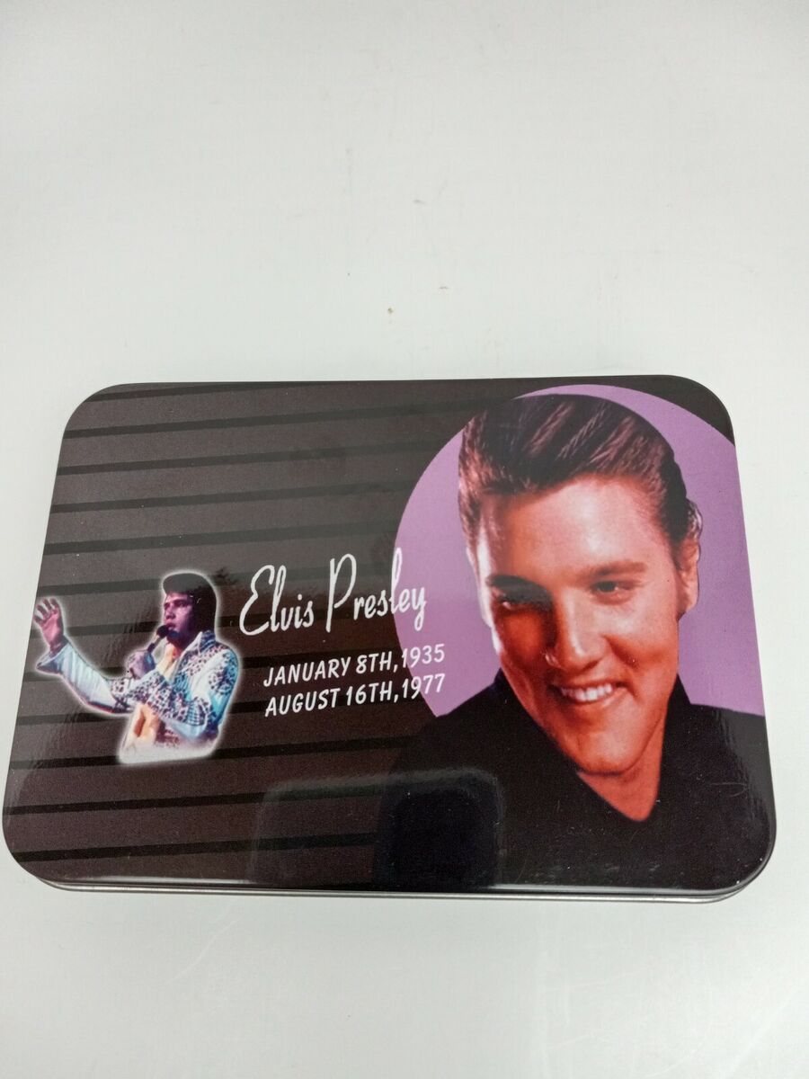 ELVIS PRESLEY COMMEMORATIVE KNIFE 1/8/35-8/16/77 IN BLACK ELVIS PRESLEY COMMEMORATIVE KNIFE 1/8/35-8/16/77 IN BLACK