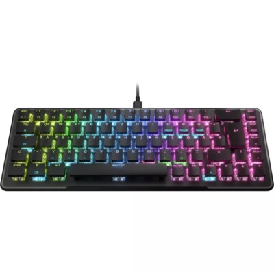 ROCCAT Vulcan II Mini Gaming-Tastatur - Schwarz, Deutsch