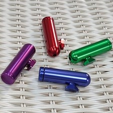 Juego de 3 piezas de artículos de juegos de fiesta caja de almacenamiento de metal dispensador de botellas de especias cajas de tabaco