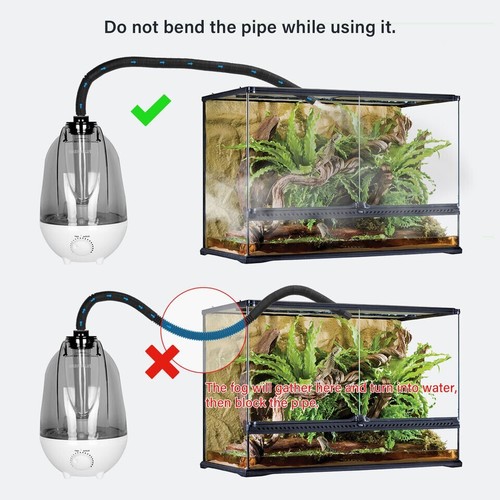 Humidificador INKBIRD Pet 4L tanque de agua ajustable emisión de niebla reptiles UE - Imagen 6 de 13