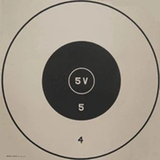 5-V Army-A "Able" 200/300 Yard Target, 24.5" x 24.5" (24 pack), FREE SHIPPING