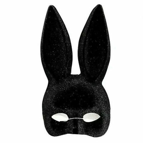 ZALHIN Costume Da Coniglietto Da Donna Set - 9pcs Accessori Per Playboy Bunny Costume Cerchietto Con Orecchie Di Coniglio Cravatta Polsini Code Guanti Calzini Al Ginocchio, Costume Cosplay Festa - 12