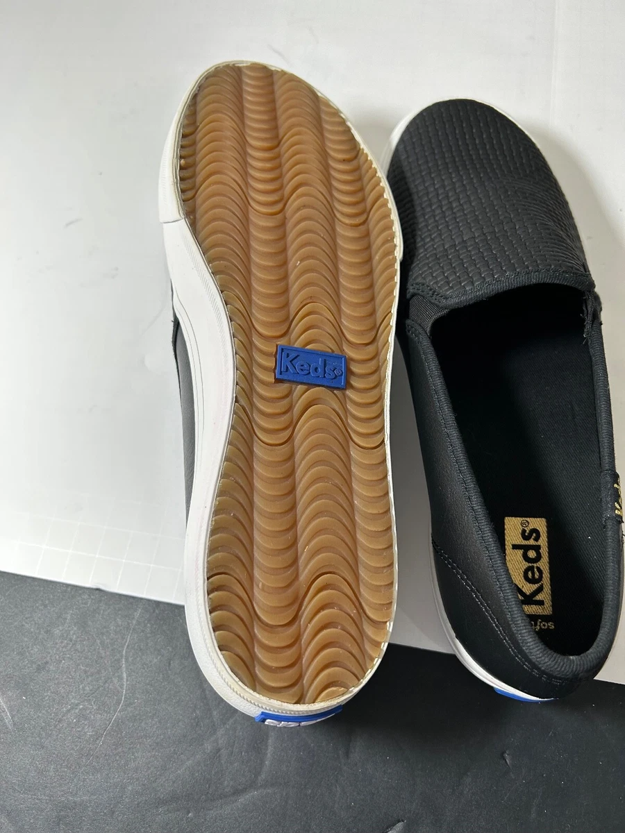 Double decker shop leather keds