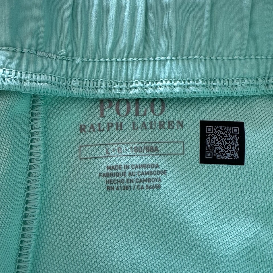 Polo Ralph Lauren Water Repellent Double Knit Jogger Pants Mens Size L