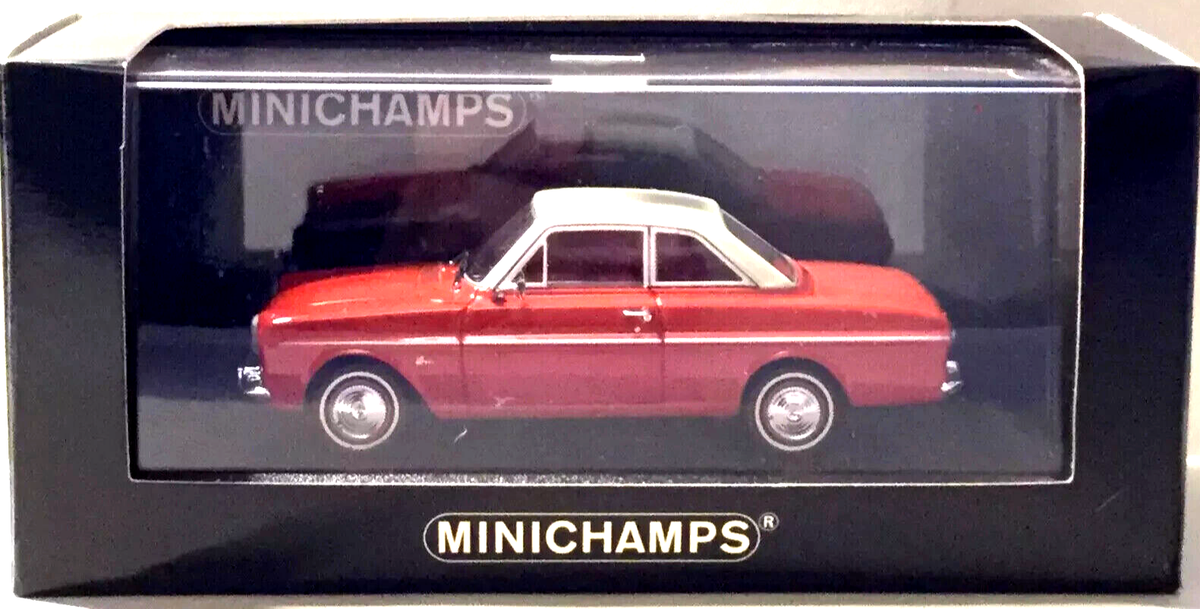Ford 1962 Taunus P4 12M Coupe 1/43 MINICHAMPS Diecast 400 086120