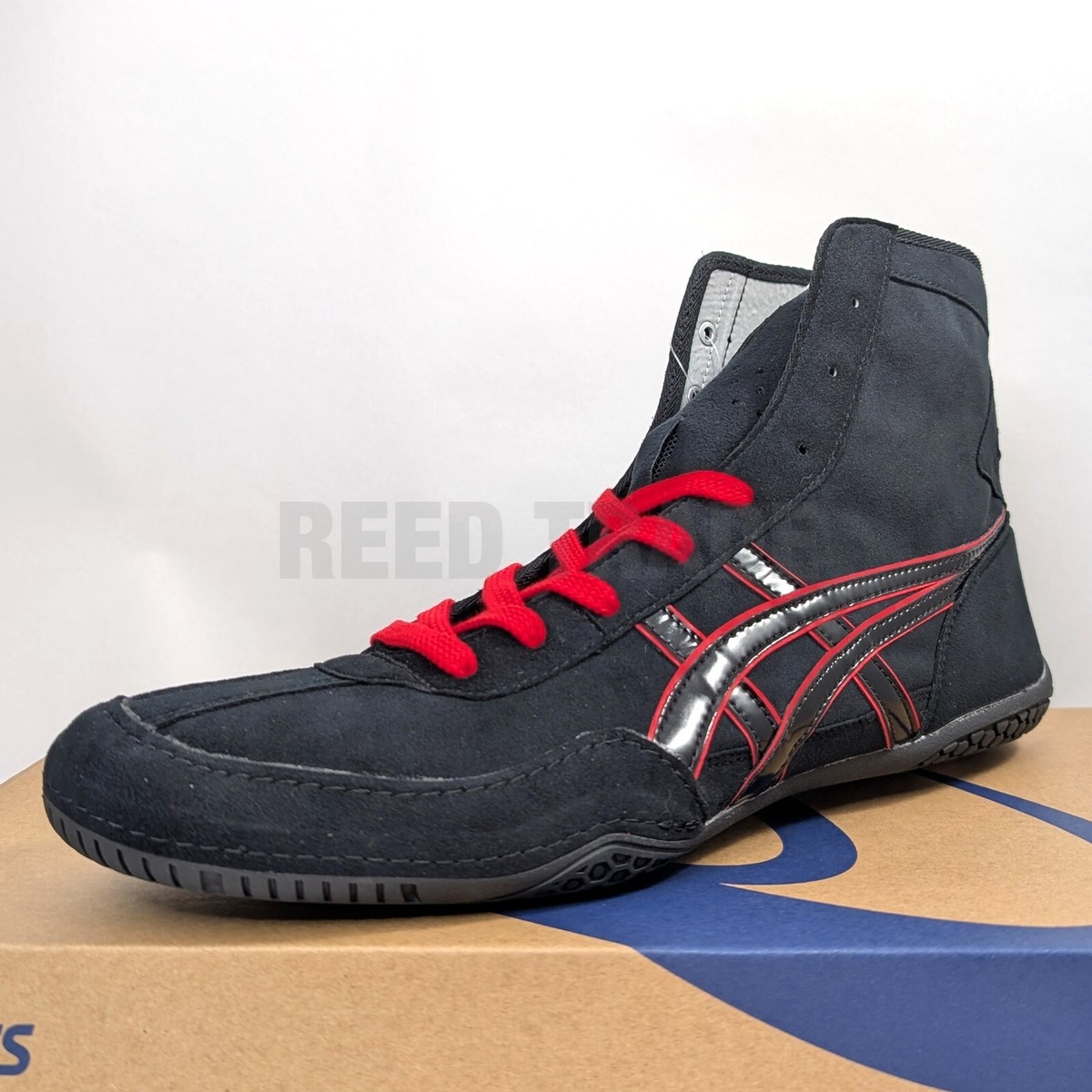 ASICS レスリングシューズ レッド/ブラック ハイカット 楽天市場】【サイズ交換送料無料】アシックス asics レスリング