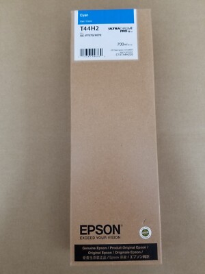 GENUINE Epson PRO12 Cyan Ink 700ml For P7570 & P9570 (T44H2)