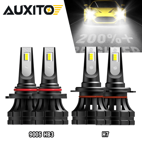 AUXITO Combo H7+9005 LED Headlight Bulbs Hi/Low Beam For Lincoln Town Car 03-11 - Bild 1 von 7