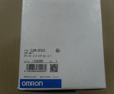 Omron CJ2M-CPU35 CPU Unit New One Expedited Shipping CJ2MCPU35 #US
