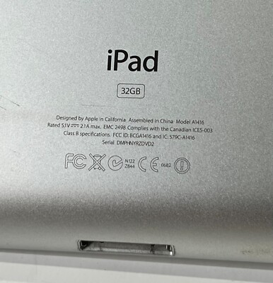 Apple iPad 3rd Gen. 32GB, Wi-Fi, 9.7in - White MD329LL/A