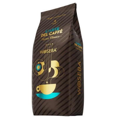 WOSEBA L'Arte Del Caffe Crema Classico Coffee Beans 1000g / 1kg / 35.3oz