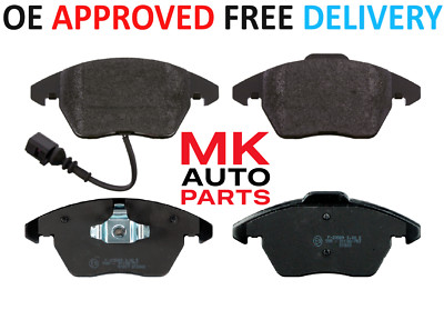 FOR SKODA OCTAVIA 2.0 TDI vRS FRONT BRAKE PADS WITH 312MM DISC 2005 TO 2012