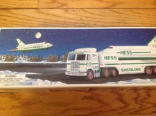 1999 Hess Toy Truck & Space Shuttle with Satellite