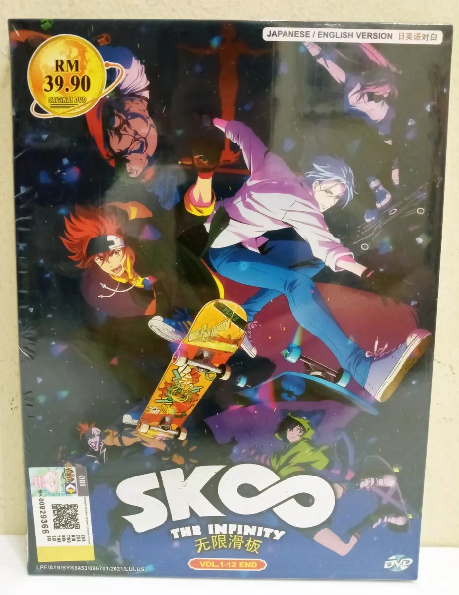 Sk8 The Infinity Complete TV Series Vol.1-12end Anime DVD English Dubbed  Reg All for sale online